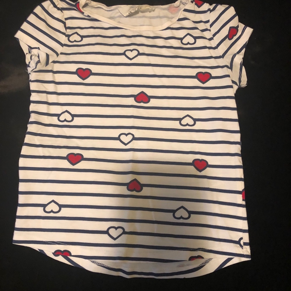 H&M Short Sleeve Girls Size 4-6